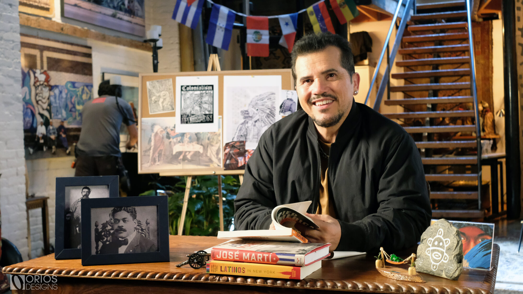 Oliver Rios showcases his art, photography and visual designs in a ...